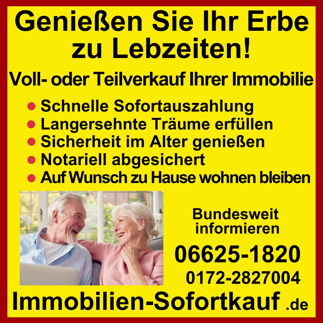 Vollverkauf Plus…“Wir kaufen Ihre Immobilie sofort!“