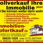 Vollverkauf Plus…“Wir kaufen Ihre Immobilie sofort!“